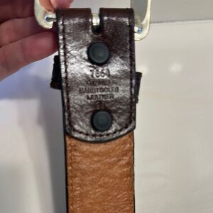 Brown Leather Men's Bag by Unknown Brand